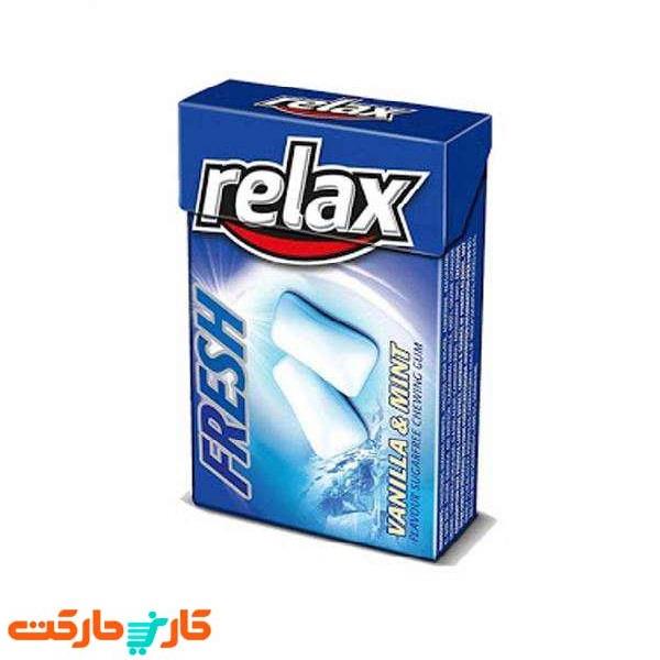 آدامس دراژه نعنا و وانیل آبی ریلکس relax